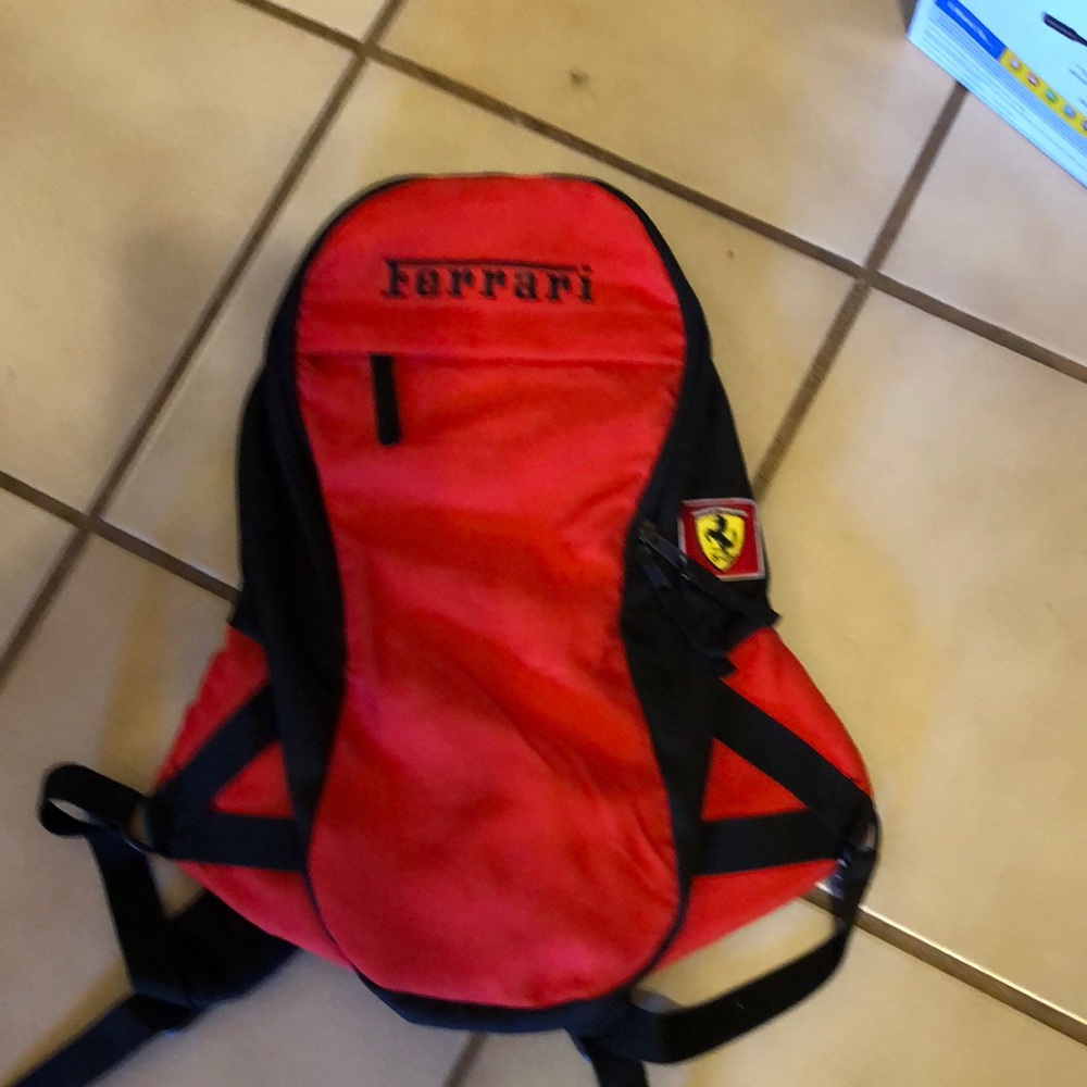 Ferrari Daypack - Red and Black